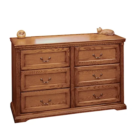 Six Drawer Dresser